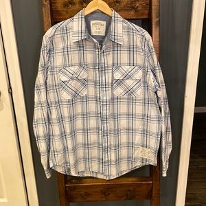 Aeropostale Mens dress shirt. Large
